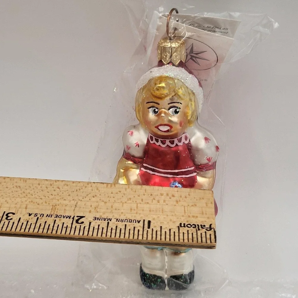Christopher Radko 1995 Little Red Riding Hood Christmas Ornament